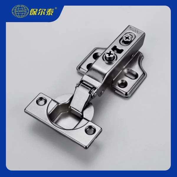 Custom Push to Open Hinges, Gun Black Hydraulic Cabinet Hinges, Slide Systems - 810HF - Image 2