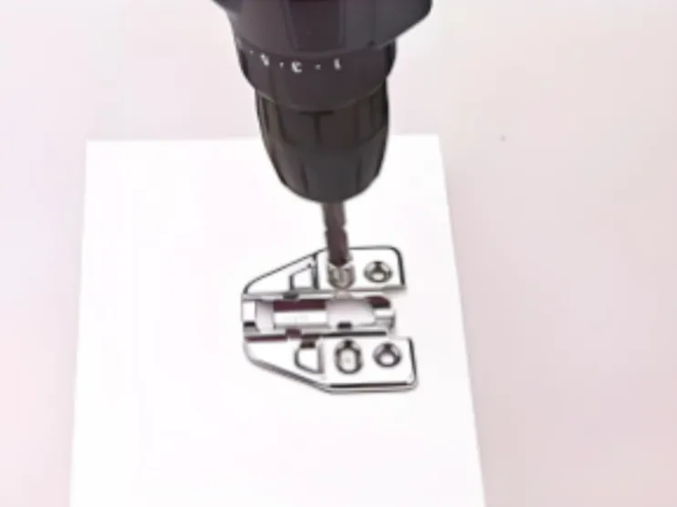 Install Hinged Cup Holder