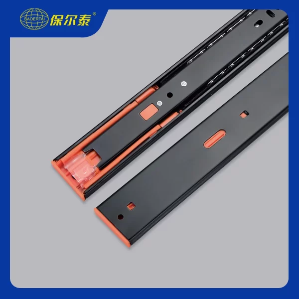 45mm Push to Open Soft Close Guías de cajón mayorista