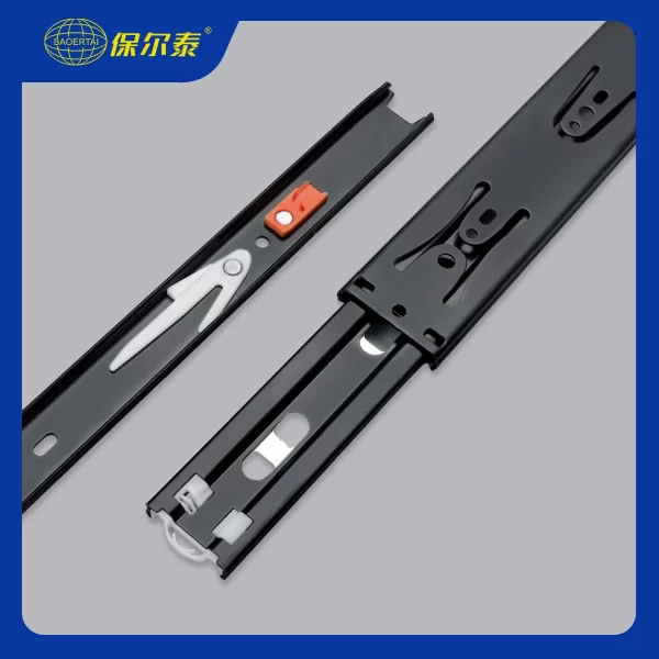 45mm Push to Open Soft Close Guías de cajón mayorista